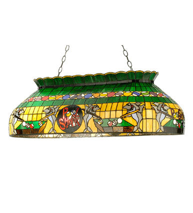 Meyda Tiffany Pool Shark 19204 Pendant Light - Ha Green Red