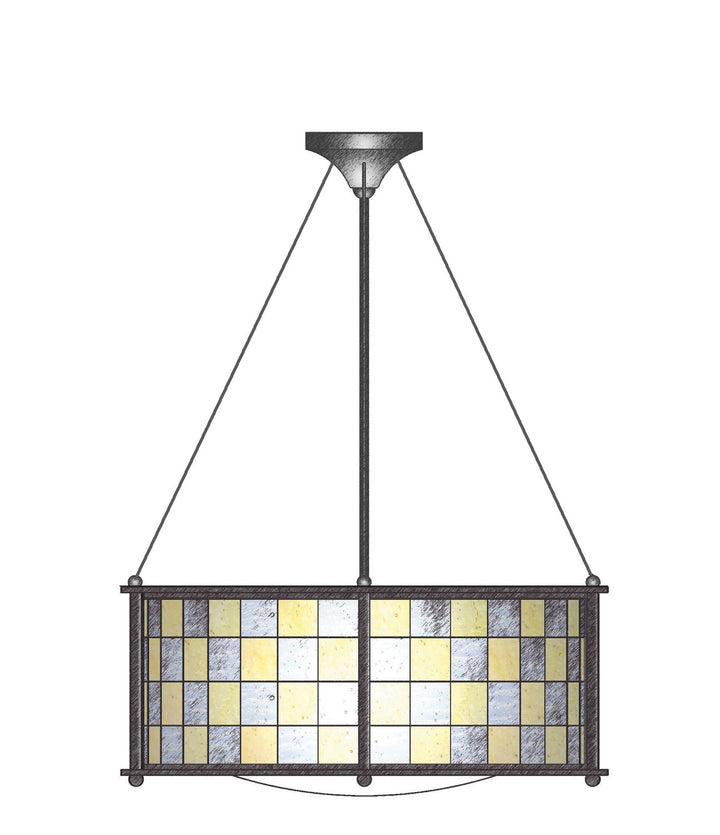 Meyda Tiffany Utopia 19323 Pendant Light - Polished Nickel