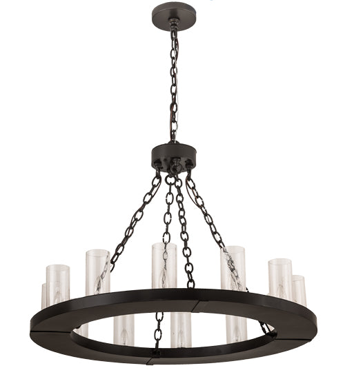 Meyda Tiffany Loxley 192501 Chandelier Light - Timeless Bronze