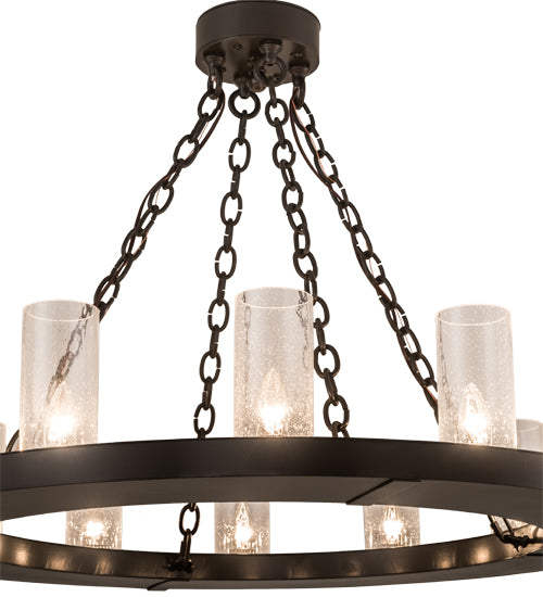 Meyda Tiffany Loxley 192501 Chandelier Light - Timeless Bronze