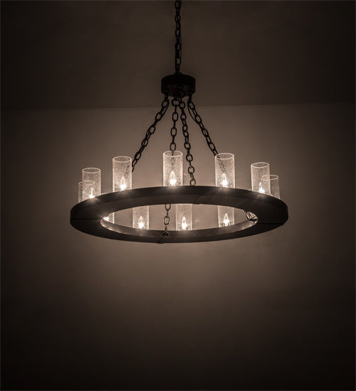 Meyda Tiffany Loxley 192501 Chandelier Light - Timeless Bronze