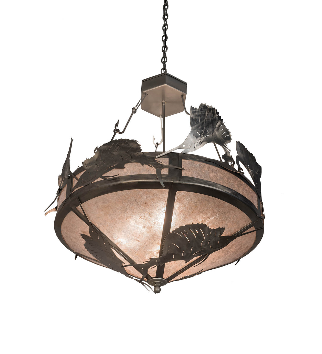 Meyda Tiffany Catch Of The Day 20875 Pendant Light - Steel