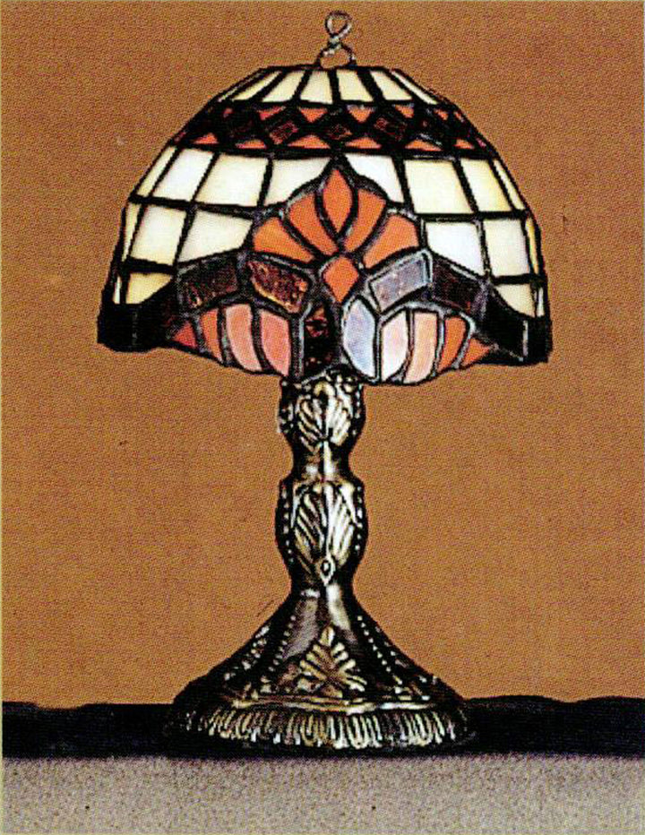 Meyda Tiffany Lighting 21228 Baroque One Light Mini Lamp Lamp Bronze / Dark