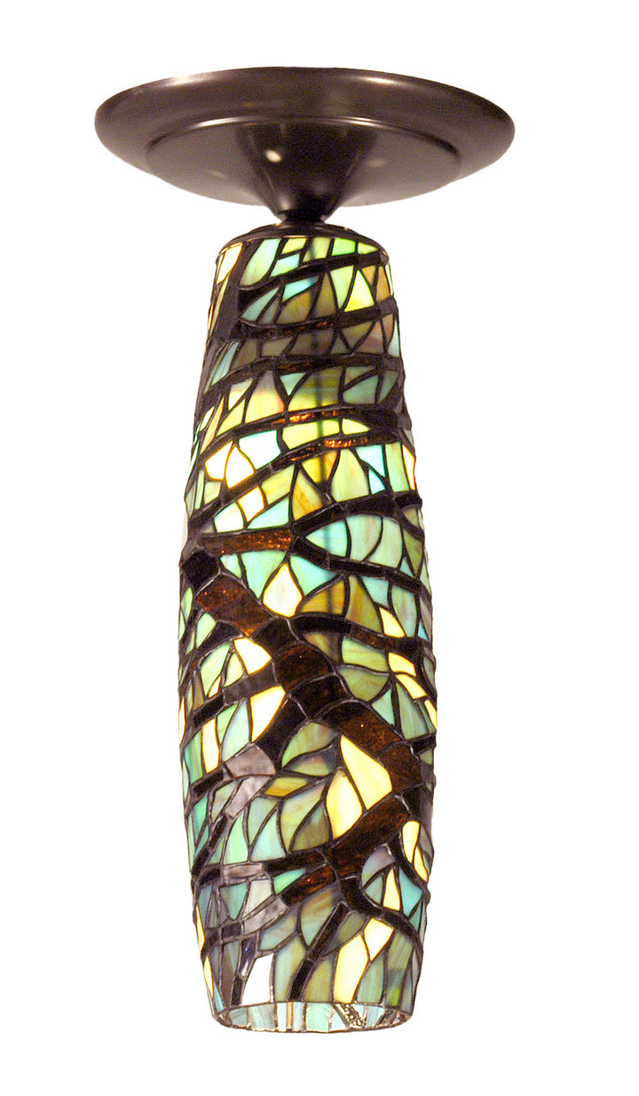Meyda Tiffany Branch & Sky 21558 Ceiling Light - Craftsman Brown