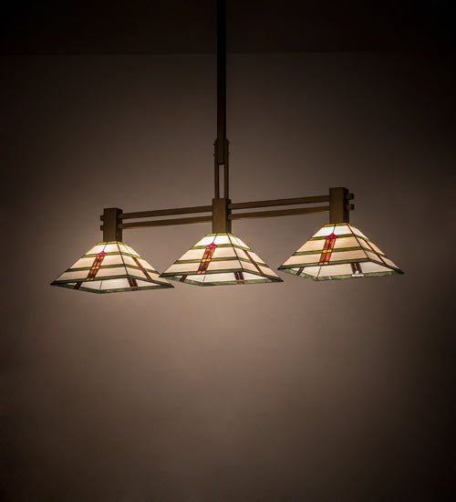 Meyda Tiffany Prairie Arrowhead 192590 Pendant Light - Matte Buttered Brass