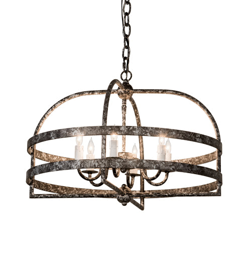 Meyda Tiffany Aldari 192658 Pendant Light - Pewter