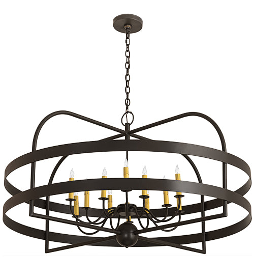 Meyda Tiffany Aldari 192811 Chandelier Light - Timeless Bronze