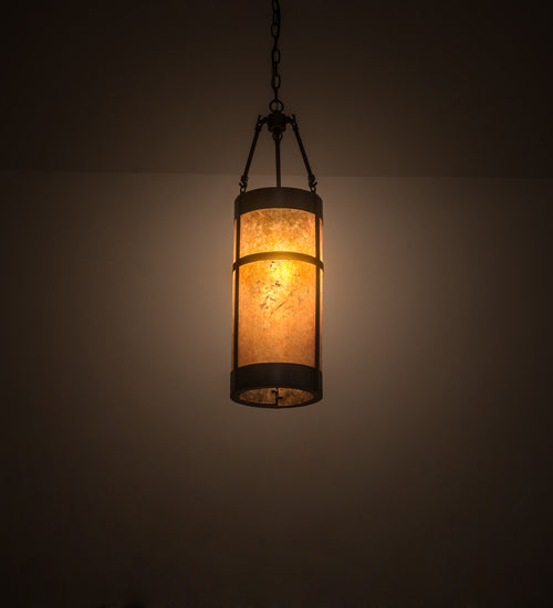 Meyda Tiffany Fulton 192853 Pendant Light - Craftsman Brown