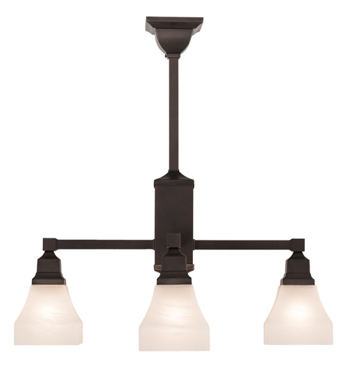 Meyda Tiffany Bungalow 192959 Chandelier Light - Mahogany Bronze