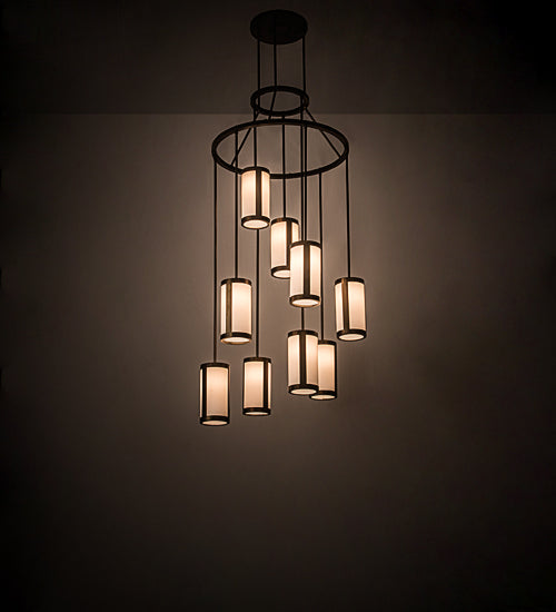 Meyda Tiffany Cartier 192968 Chandelier Light - Antique Copper