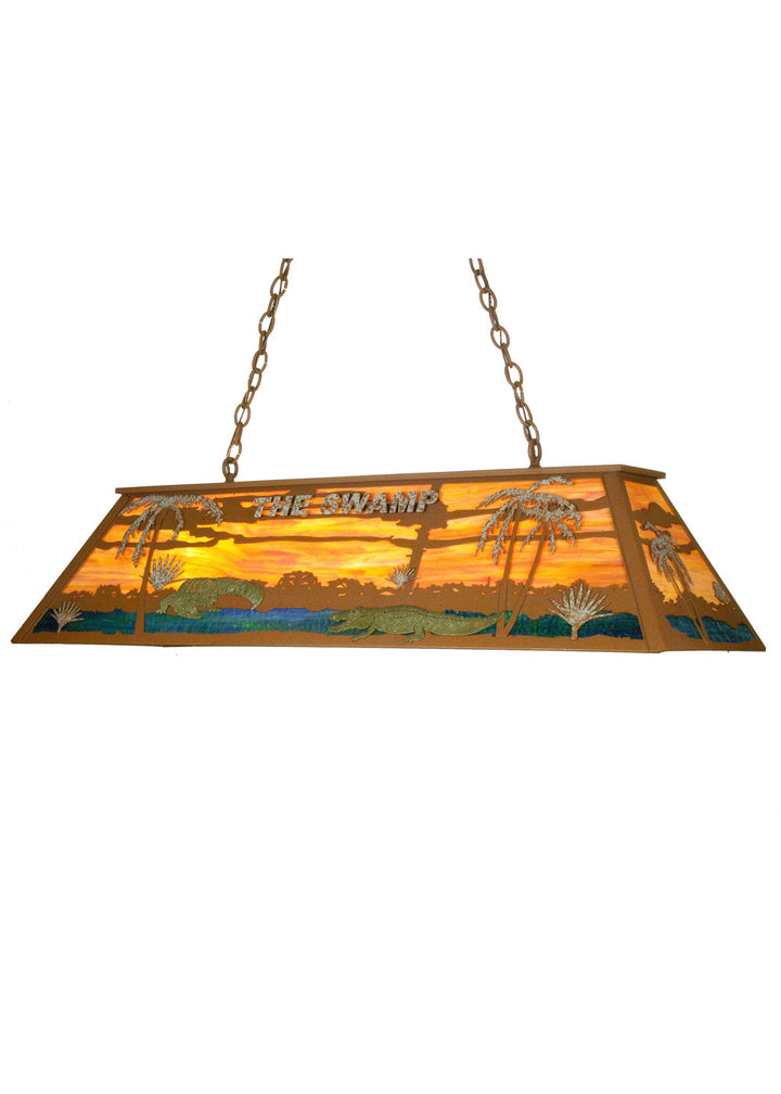 Meyda Tiffany Swamp 23297 Pendant Light - Rust, Verdigris, Tarnished Copper