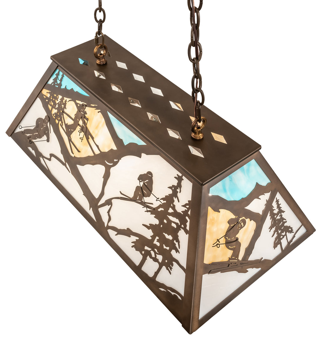 Meyda Tiffany Alpine 23746 Pendant Light - Antique Copper