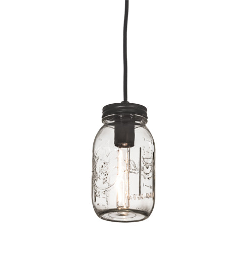 Meyda Tiffany Mason Jar 193114 Pendant Light - Antique
