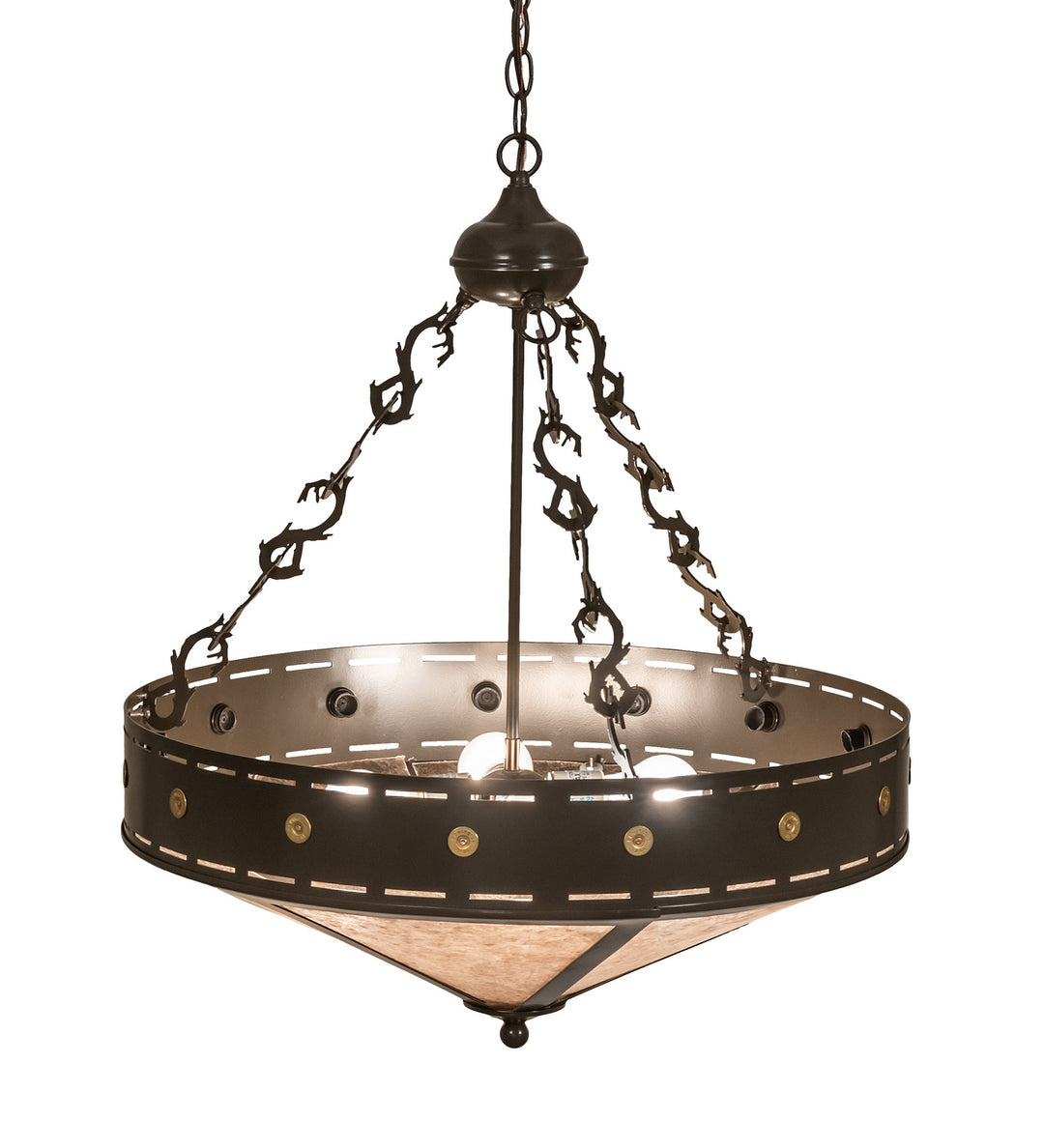 Meyda Tiffany Craftsman 26923 Pendant Light - Timeless Bronze