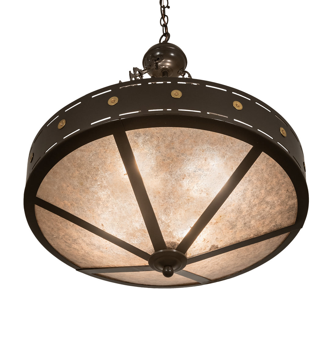 Meyda Tiffany Craftsman 26923 Pendant Light - Timeless Bronze