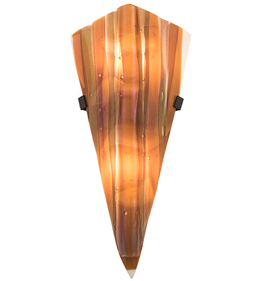 Meyda Tiffany Metro Fusion 193198 Wall Light - Craftsman Brown