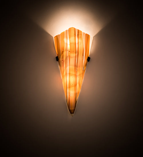 Meyda Tiffany Metro Fusion 193198 Wall Light - Craftsman Brown