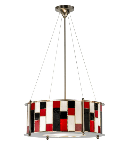 Meyda Tiffany Utopia 19320 Pendant Light - Polished Nickel