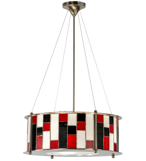 Meyda Tiffany Utopia 19320 Pendant Light - Polished Nickel