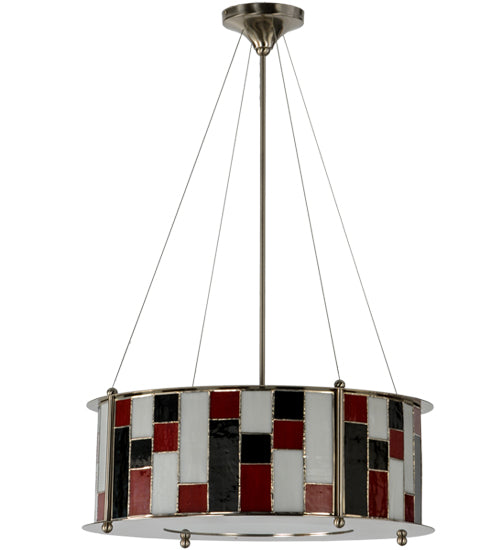 Meyda Tiffany Utopia 19320 Pendant Light - Polished Nickel