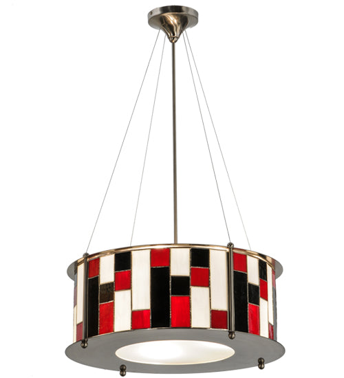 Meyda Tiffany Utopia 19320 Pendant Light - Polished Nickel