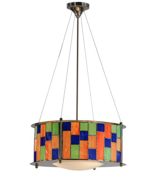 Meyda Tiffany Utopia 19324 Pendant Light - Polished Nickel