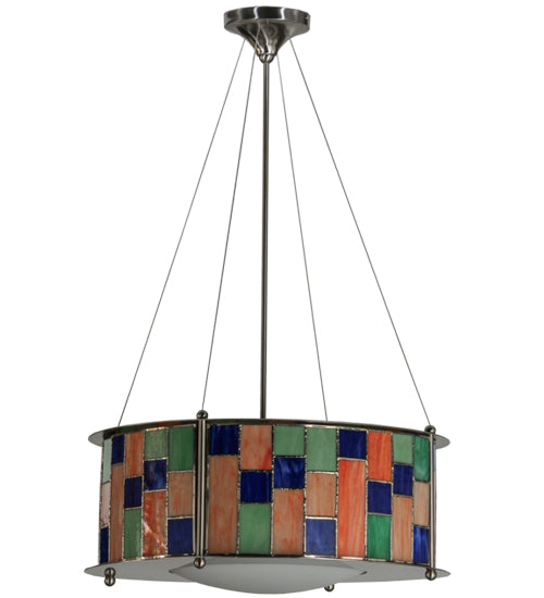 Meyda Tiffany Utopia 19324 Pendant Light - Polished Nickel