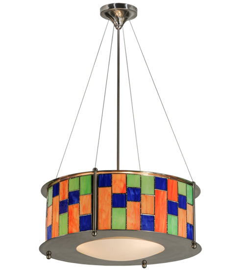 Meyda Tiffany Utopia 19324 Pendant Light - Polished Nickel