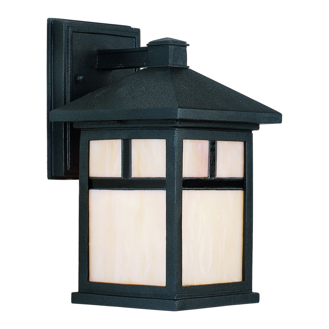 Forte Lighting 1773-01-04DS Exterior Black One Light Outdoor Lantern Outdoor Black
