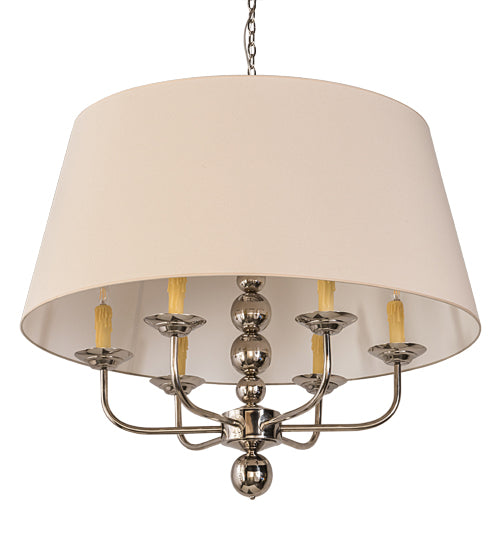 Meyda Tiffany Biscayne 193402 Chandelier Light - Polished Nickel
