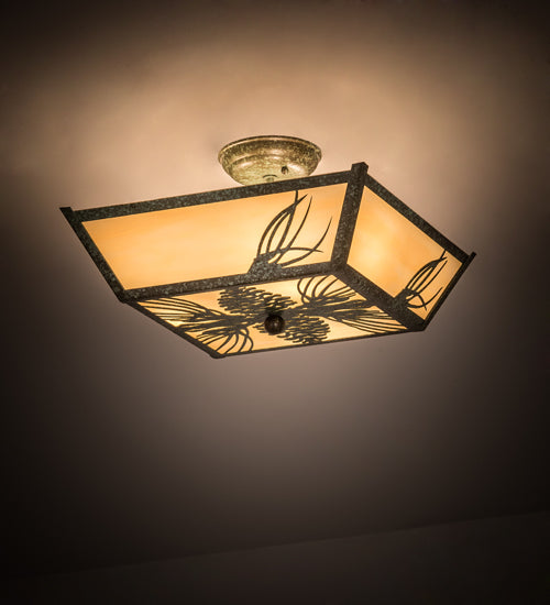Meyda Tiffany Mountain Pine 193440 Ceiling Light - Burnished Copper