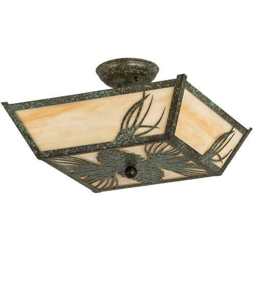 Meyda Tiffany Mountain Pine 193440 Ceiling Light - Burnished Copper