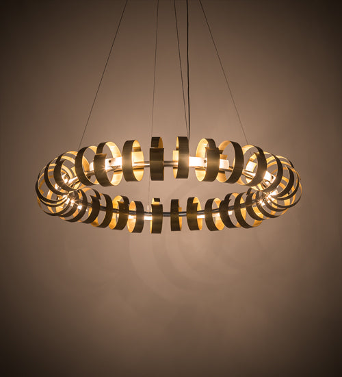 Meyda Tiffany Bracciali 193561 Chandelier Light - Chrome