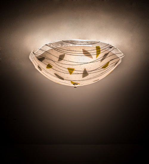 Meyda Tiffany Metro Fusion 193695 Ceiling Light - Craftsman Brown