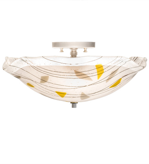 Meyda Tiffany Metro Fusion 193695 Ceiling Light - Craftsman Brown