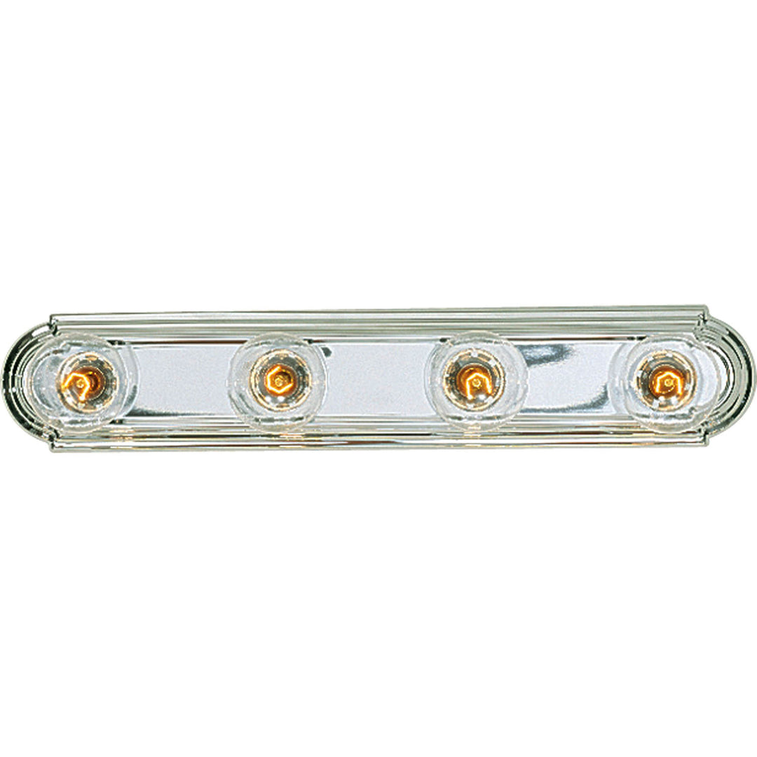 Progress Lighting P3025-15 Broadway Four Light Bath Bracket Utility Light Chrome