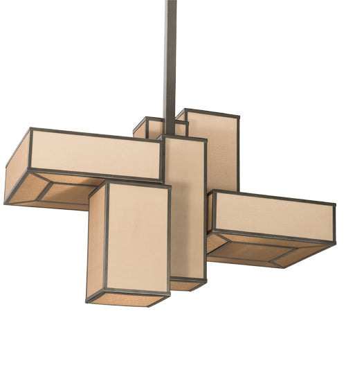 Meyda Tiffany Kiska 194047 Chandelier Light - Pewter