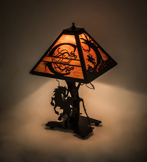Meyda Tiffany Lighting 194148 Personalized One Light Table Lamp Lamp Black