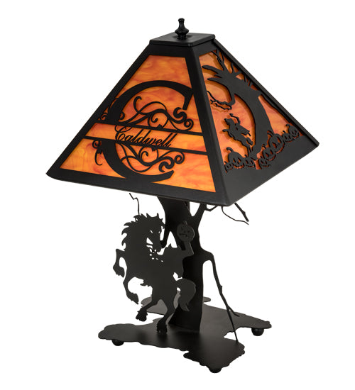 Meyda Tiffany Lighting 194148 Personalized One Light Table Lamp Lamp Black