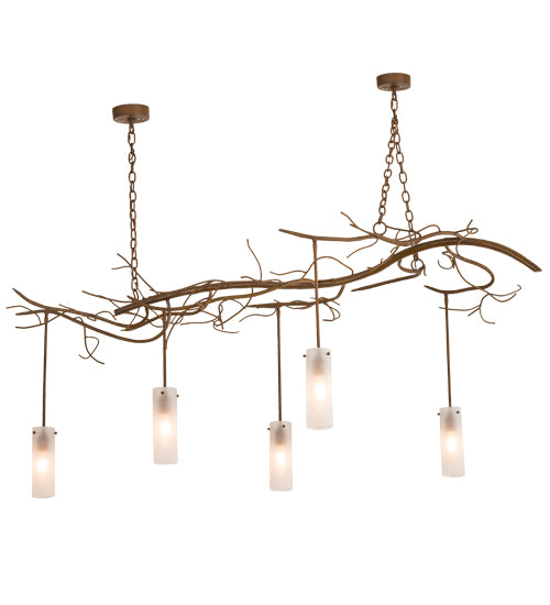 Meyda Tiffany Winter Solstice 194362 Pendant Light - Rust