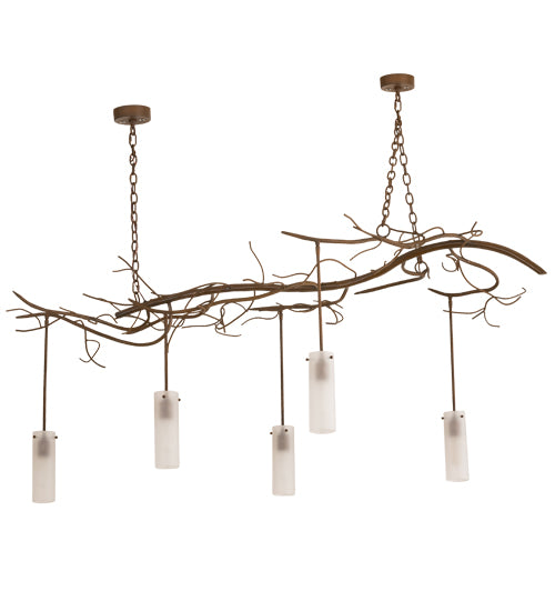 Meyda Tiffany Winter Solstice 194362 Pendant Light - Rust