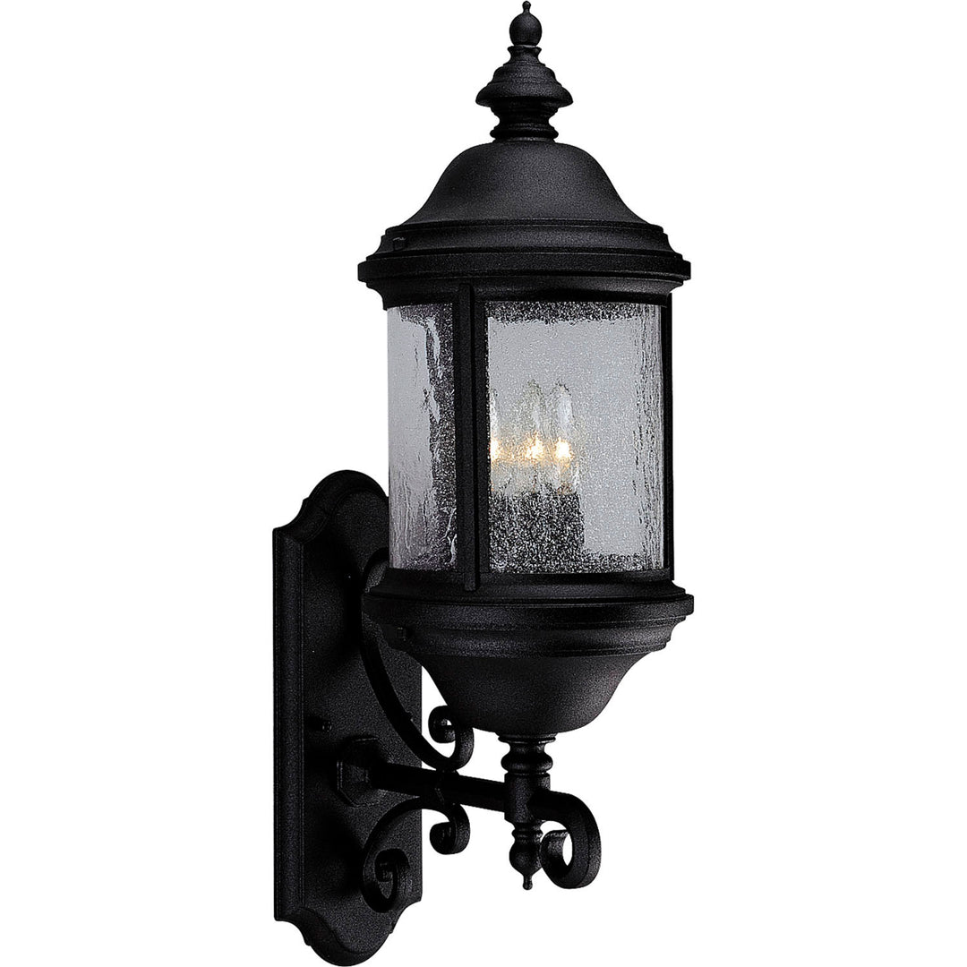 Progress Lighting P5652-31 Ashmore Three Light Large Wall Lantern Outdoor Black