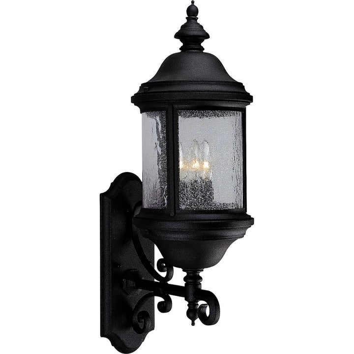 Progress Lighting P5652-31 Ashmore Three Light Large Wall Lantern Outdoor Black
