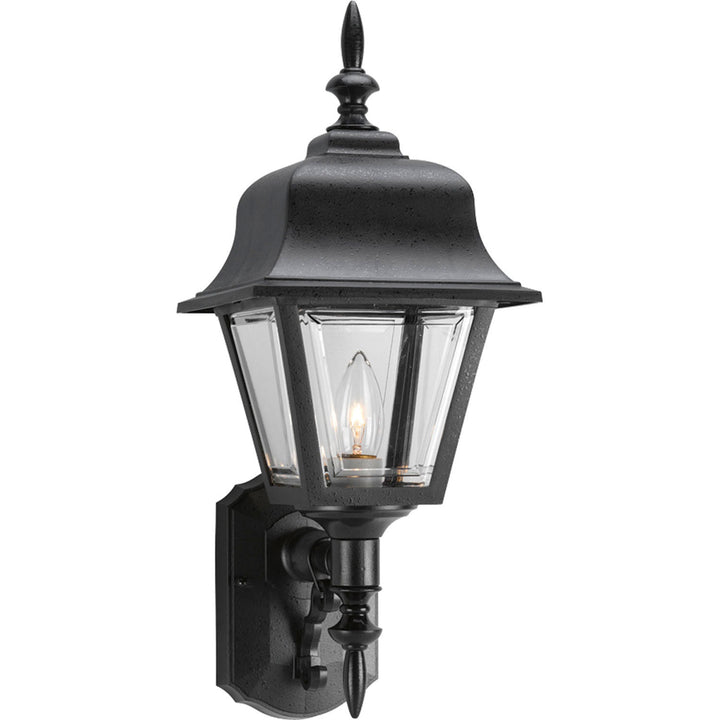 Progress Lighting P5656-31 Non-Metallic Incandescent One Light Wall Lantern Outdoor Black