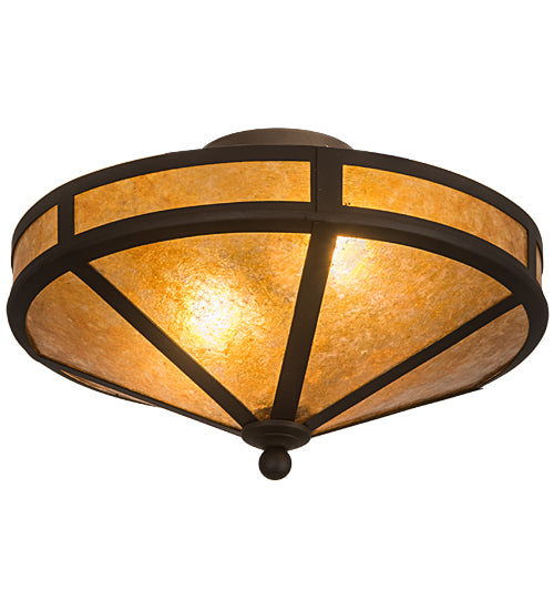 Meyda Tiffany Craftsman 194677 Ceiling Light - Oil Rubbed Bronze