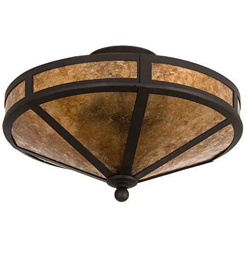 Meyda Tiffany Craftsman 194677 Ceiling Light - Oil Rubbed Bronze