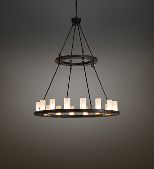 Meyda Tiffany Loxley 194782 Chandelier Light - Timeless Bronze