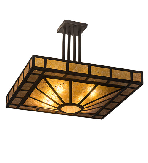 Meyda Tiffany Mission 194822 Ceiling Light - Oil Rubbed Bronze