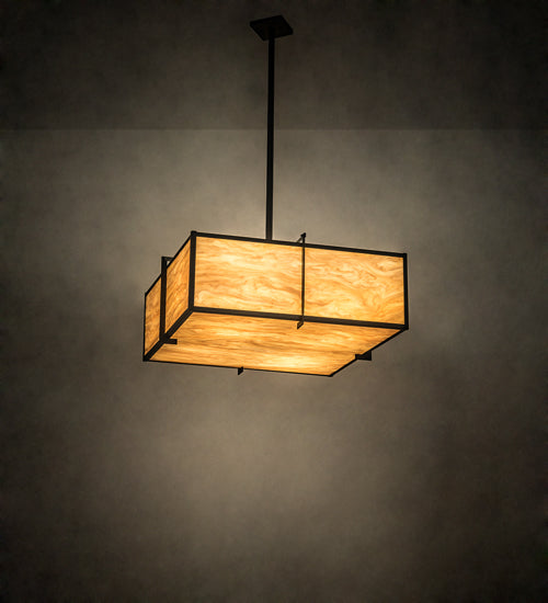 Meyda Tiffany Martis 195094 Pendant Light - Craftsman Brown