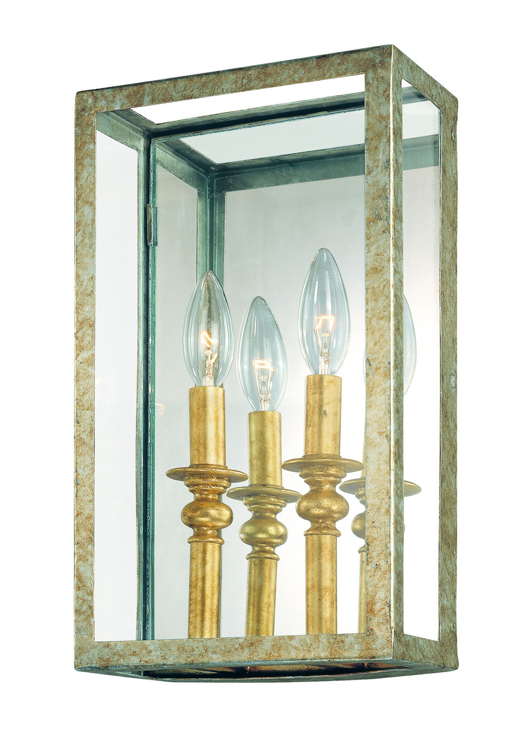 Troy Morgan B9992GSL Wall Light - Gold Silver Leaf